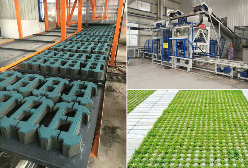 植草磚制磚機配套設(shè)備常見故障原因講解