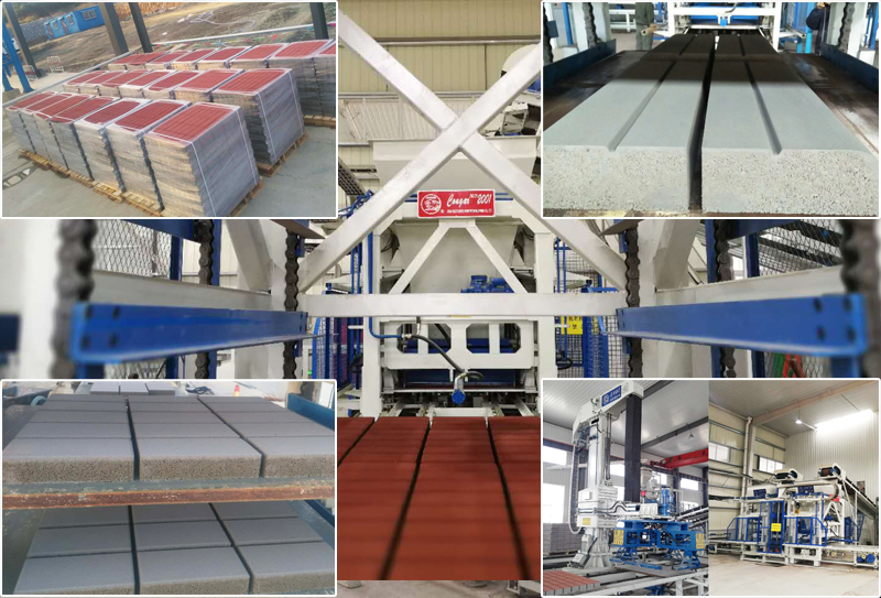 水泥磚制磚設(shè)備生產(chǎn)的制品用途有哪些？