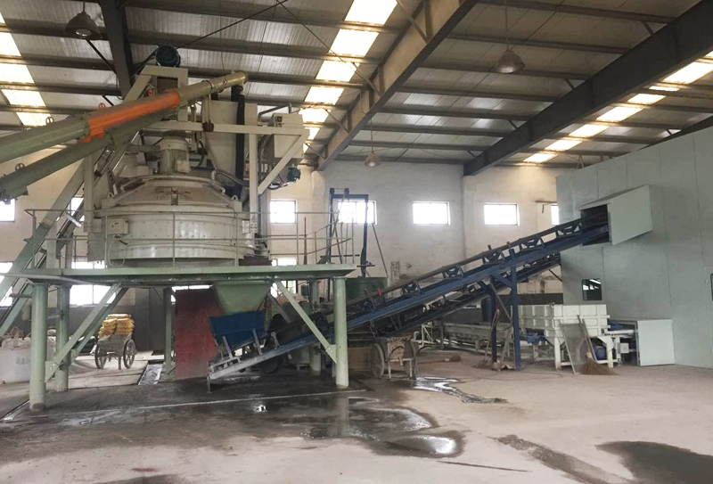 水泥制磚生產線攪拌機電機故障原因分析解決