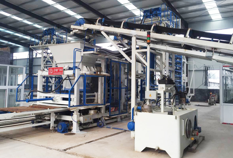 水泥磚生產(chǎn)線液壓系統(tǒng)元件組成及功能說明