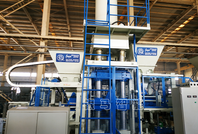 銀馬靜壓磚機設備