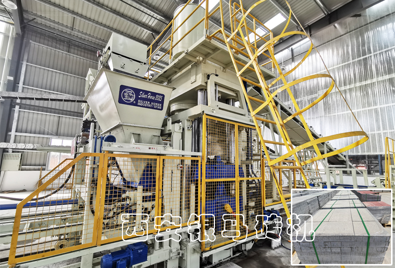 全自動新型磚機：發(fā)展不停歇，銀馬一季度銷售額破千萬！