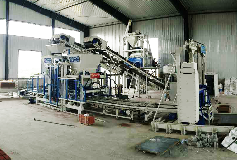 水泥免燒磚成型機(jī)