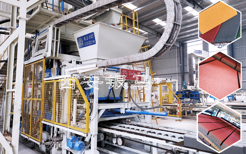 透水磚機器設(shè)備：將制品高強度、高透水率、細膩仿石融于一身